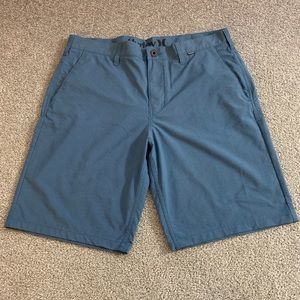EUC Hurley Nike Dri-fit Teal Shorts Size 34